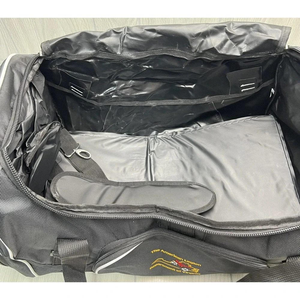 American Legion Department of Virginia Duffle Bag Large Gym Travel Sport READ